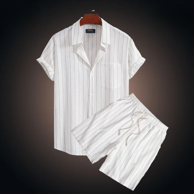 Exklusive Limited Edition: Stilvolles Set aus T-Shirt und Shorts.