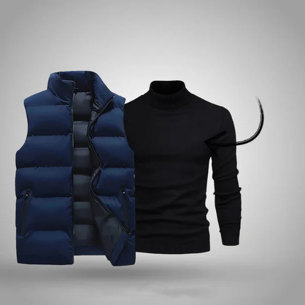 Stylish vest with free sweater: Now on sale!