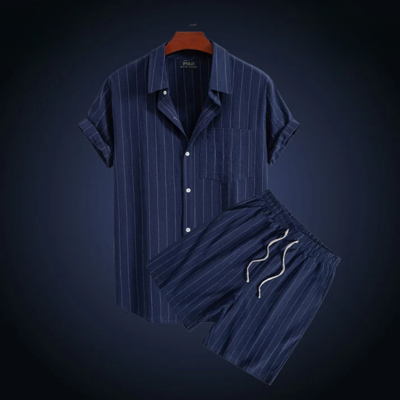 Exklusive Limited Edition: Stilvolles Set aus T-Shirt und Shorts.