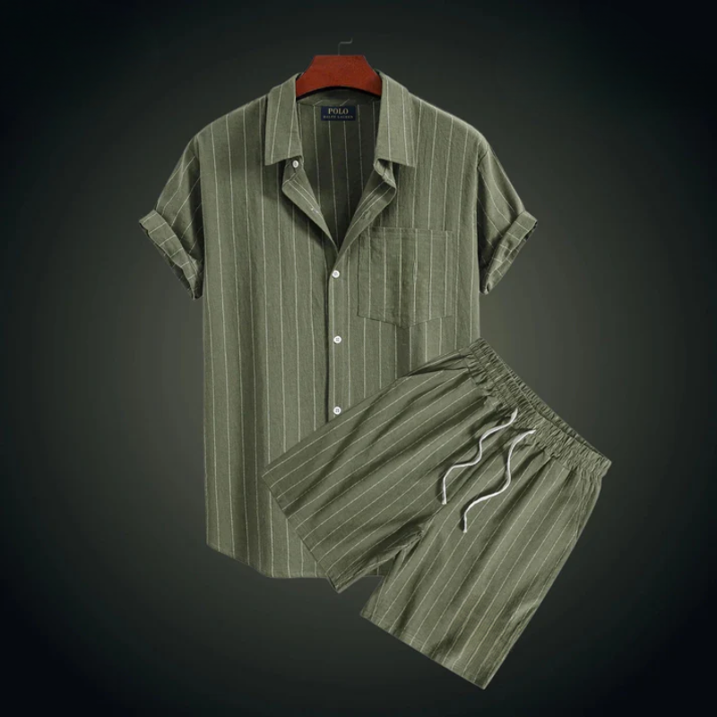 Exklusive Limited Edition: Stilvolles Set aus T-Shirt und Shorts.