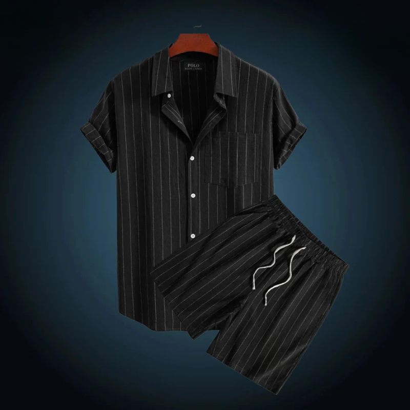 Exklusive Limited Edition: Stilvolles Set aus T-Shirt und Shorts.